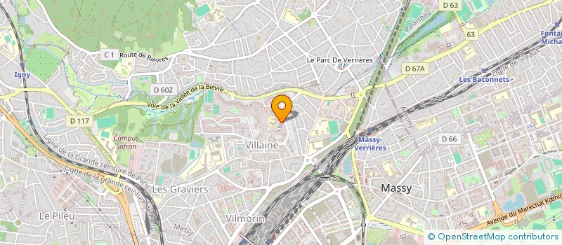 localisation de l'entreprise 879 017 721  à ANTONY