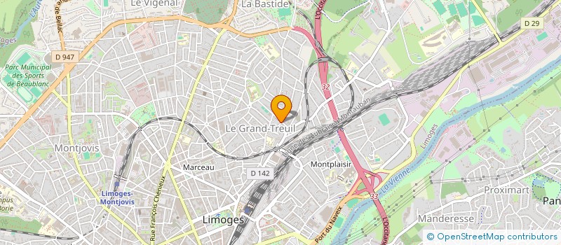 localisation de l'entreprise 879 021 483 à LIMOGES