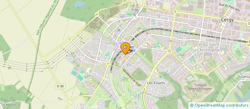 localisation de l'entreprise 879 033 231   CERGY