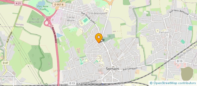 localisation de l'entreprise 879 039 709   FENAIN