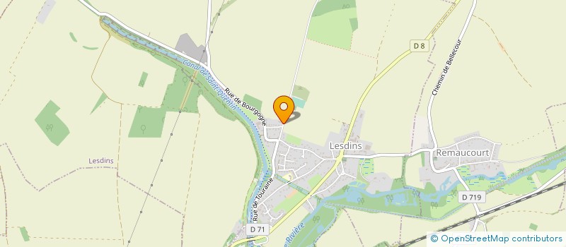 localisation de l'entreprise 879 041 325 à LESDINS