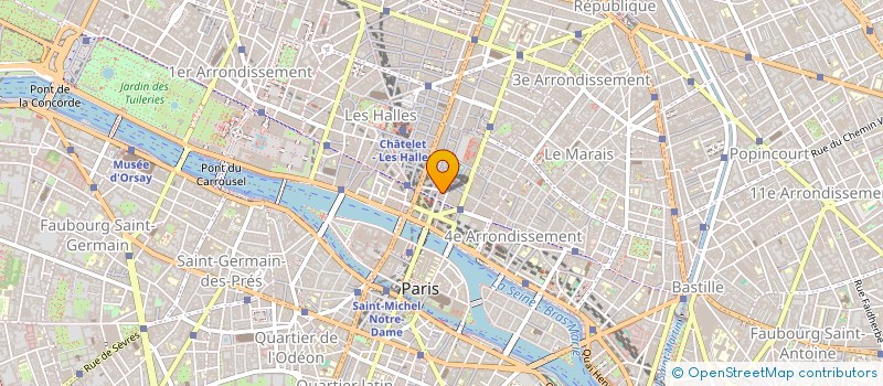 localisation de l'entreprise 879 073 757   PARIS