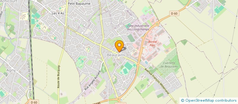 localisation de l'entreprise 879 079 002   BEAURAINS