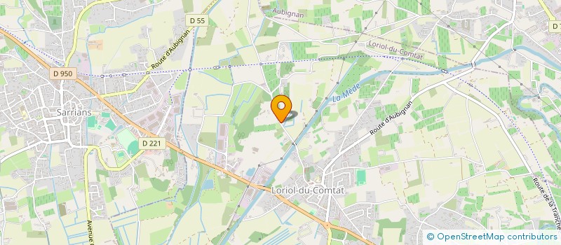 localisation de l'entreprise 879 121 812   LORIOL-DU-COMTAT