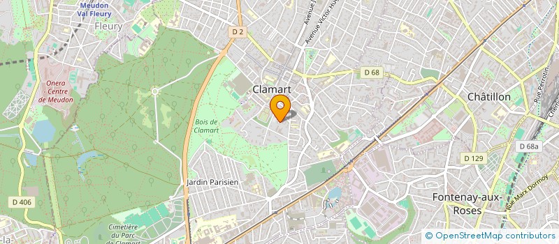 localisation de l'entreprise 879 129 708   CLAMART