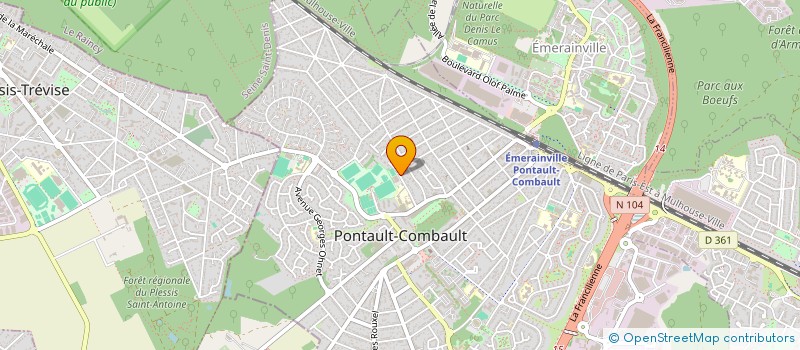 localisation de l'entreprise 879 154 870 à PONTAULT-COMBAULT