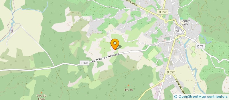 localisation de l'entreprise 879 164 713   AUPS