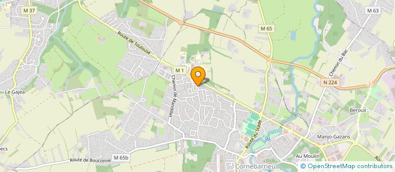 localisation de l'entreprise 879 187 664   PIBRAC