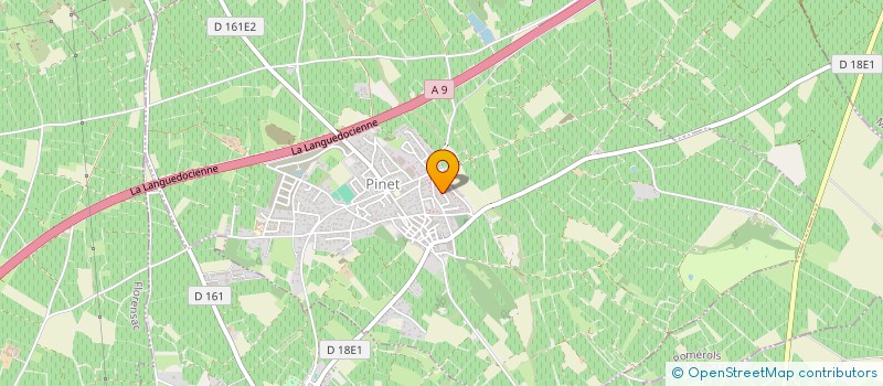 localisation de l'entreprise 879 189 017   PINET