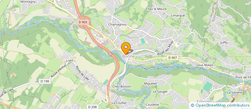 localisation de l'entreprise 879 189 371   FILLINGES