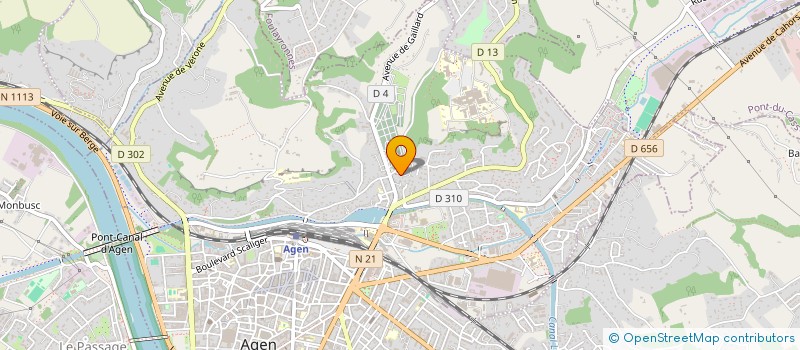 localisation de l'entreprise 879 205 847   AGEN