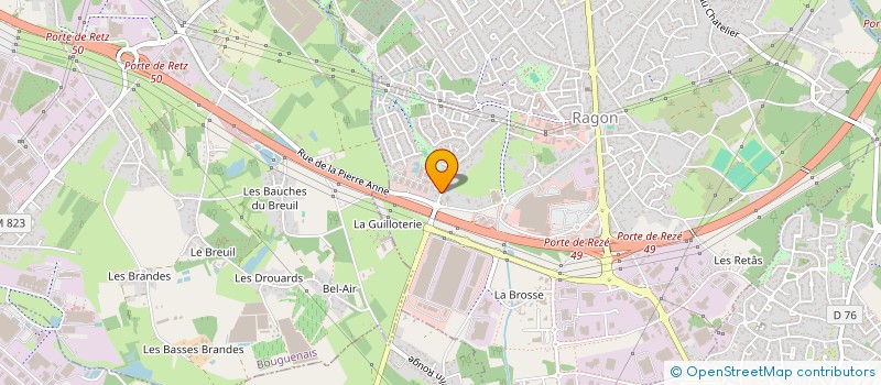 localisation de l'entreprise 879 206 753   REZE