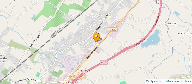 localisation de l'entreprise 879 230 720   MONTAUBAN