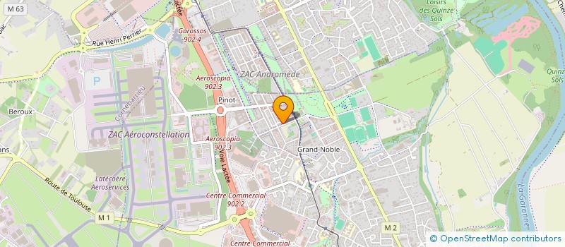 localisation de l'entreprise 879 246 452   BLAGNAC