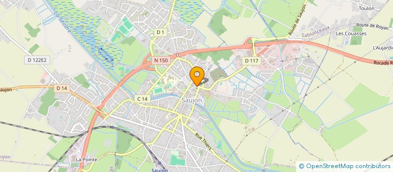 localisation de l'entreprise 879 265 965   SAINTES