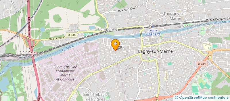 localisation de l'entreprise 879 270 148 à LAGNY-SUR-MARNE