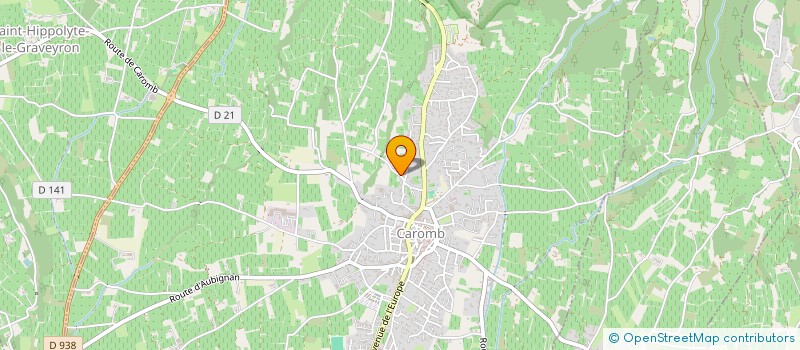 localisation de l'entreprise 879 277 754   CAROMB