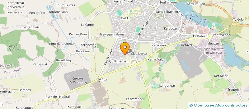 localisation de l'entreprise 879 278 737   SAINT-RENAN