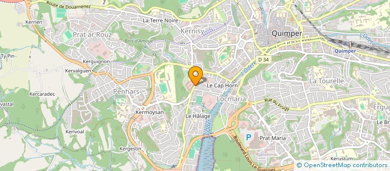 localisation de l'entreprise 879 287 225   QUIMPER