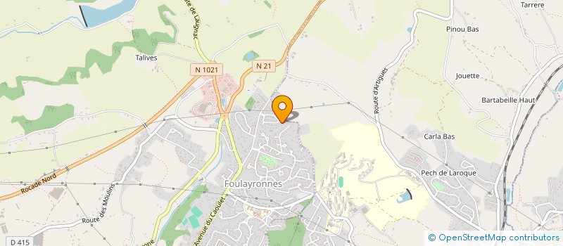 localisation de l'entreprise 879 309 458 à FOULAYRONNES
