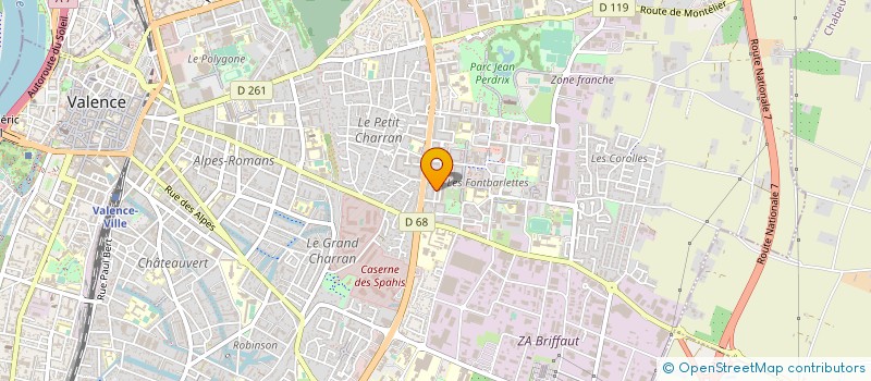 localisation de l'entreprise 879 311 769   VALENCE