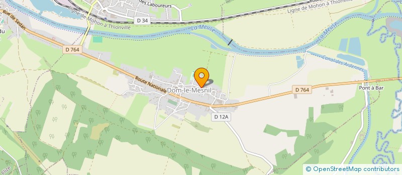 localisation de l'entreprise 879 313 716   DOM-LE-MESNIL