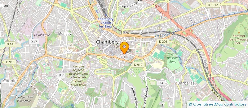 localisation de l'entreprise 879 319 119   CHAMBERY