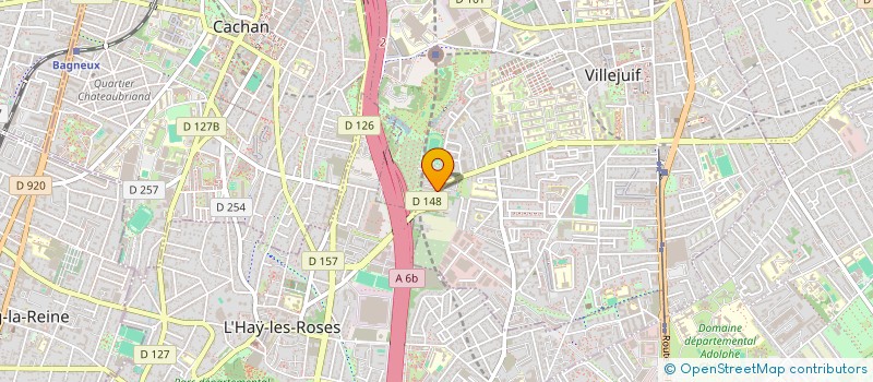 localisation de l'entreprise 879 320 620   VILLEJUIF