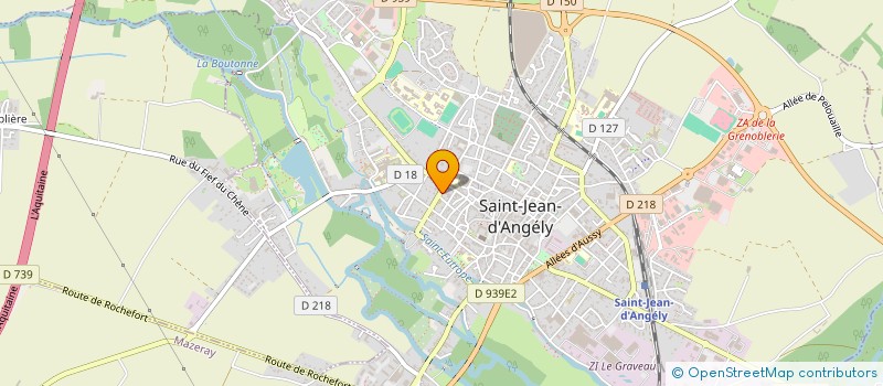 localisation de l'entreprise 879 349 538   SAINT-JEAN-D'ANGELY