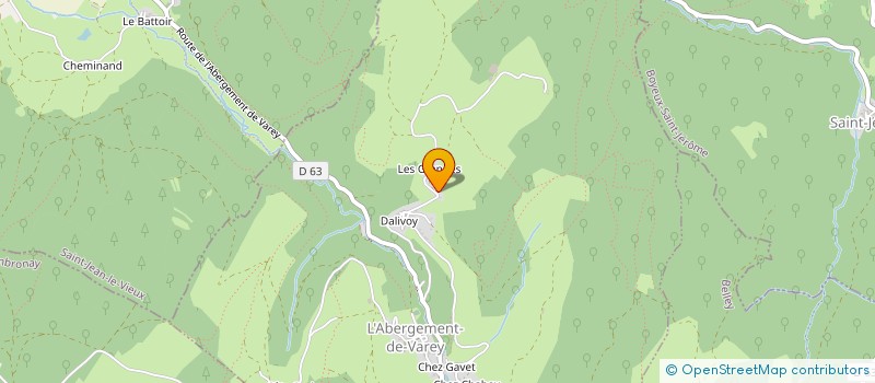 localisation de l'entreprise 879 369 247   L'ABERGEMENT-DE-VAREY