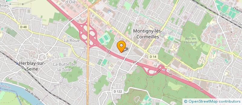 localisation de l'entreprise 879 371 375   MONTIGNY-LES-CORMEILLES