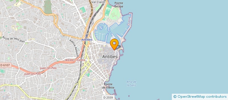 localisation de l'entreprise 879 378 909 à ANTIBES