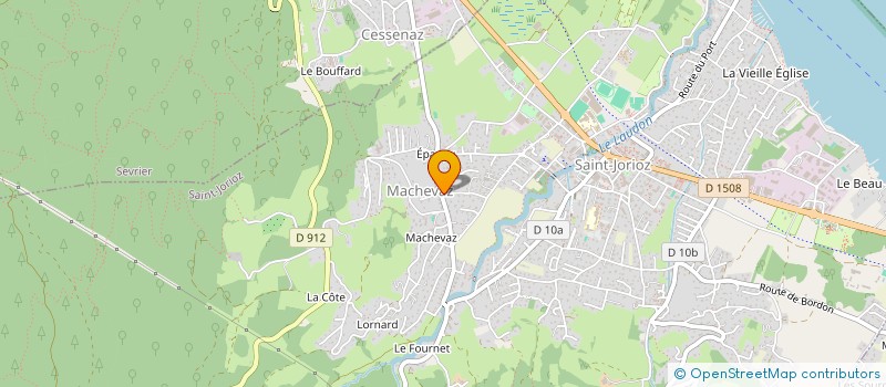 localisation de l'entreprise 879 387 025   SAINT-JORIOZ