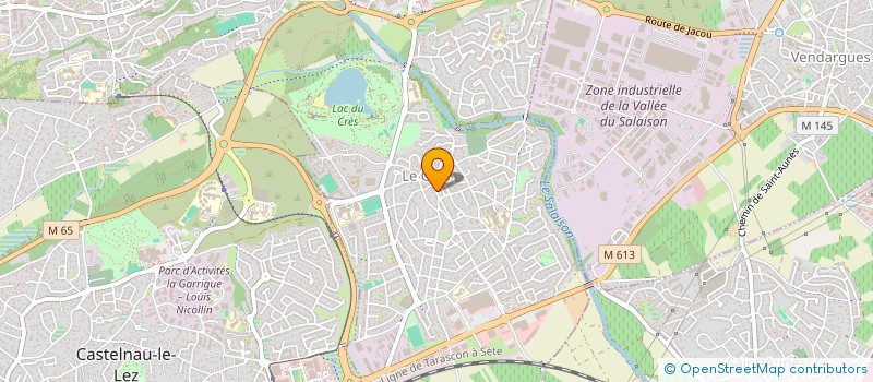 localisation de l'entreprise 879 403 681   LE CRES