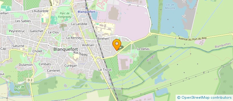 localisation de l'entreprise 879 404 796  à BLANQUEFORT