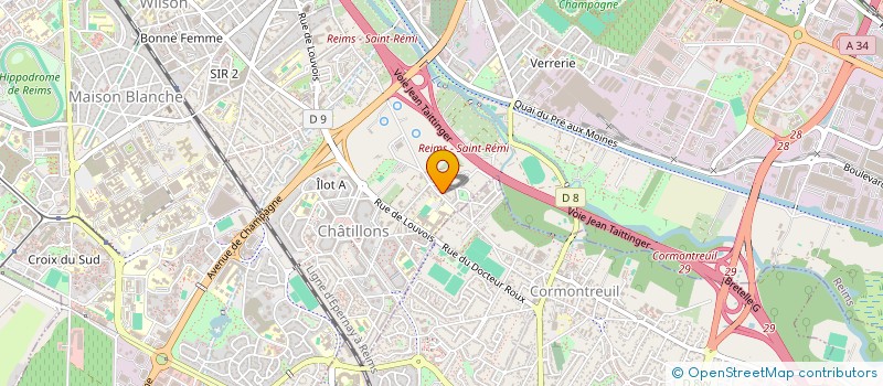 localisation de l'entreprise 879 408 441   REIMS