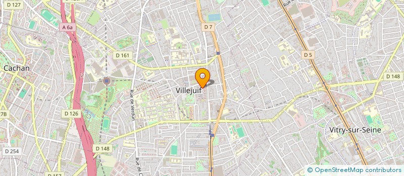 localisation de l'entreprise 879 410 892   CACHAN