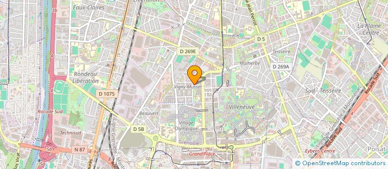 localisation de l'entreprise 879 411 759   GRENOBLE
