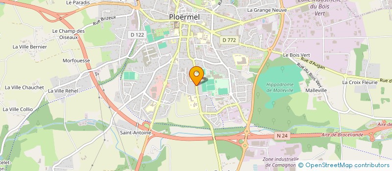 localisation de l'entreprise 879 417 889   SEGRE-EN-ANJOU BLEU