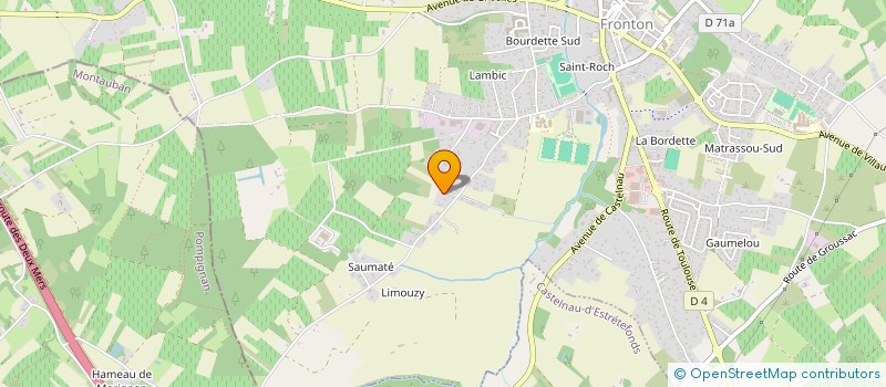 localisation de l'entreprise 879 420 024   FRONTON