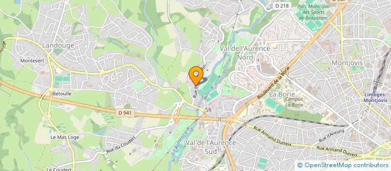 localisation de l'entreprise 879 421 089  à LIMOGES