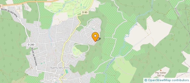 localisation de l'entreprise 879 430 338   NANS-LES-PINS