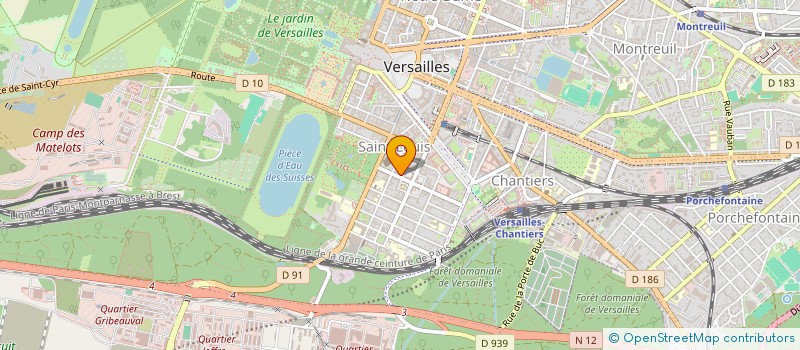 localisation de l'entreprise 879 435 626  à VERSAILLES