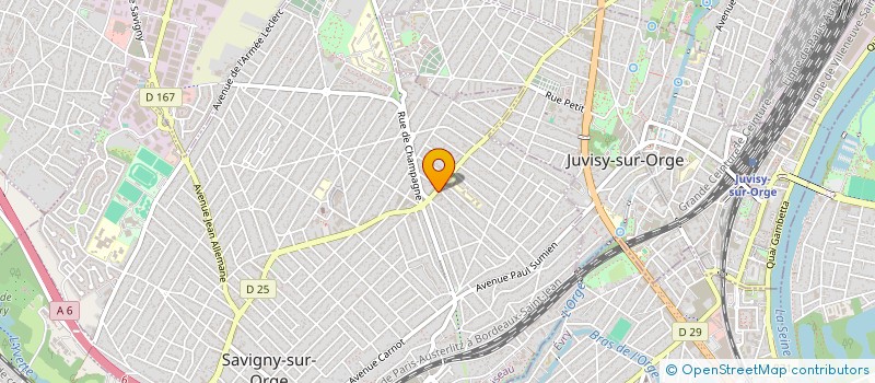 localisation de l'entreprise 879 446 250 à SAVIGNY-SUR-ORGE