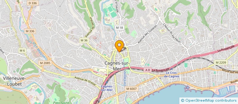 localisation de l'entreprise 879 446 979 à CAGNES-SUR-MER