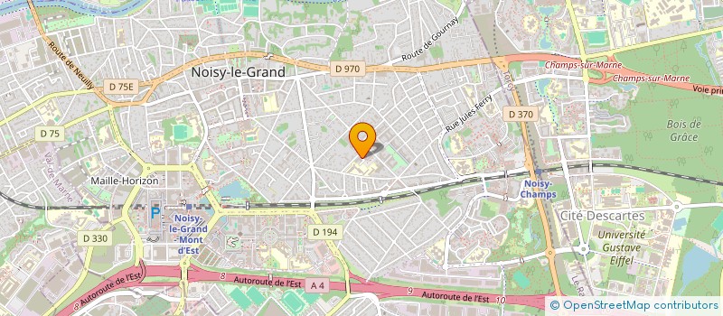 localisation de l'entreprise 879 447 605   NOISY-LE-GRAND