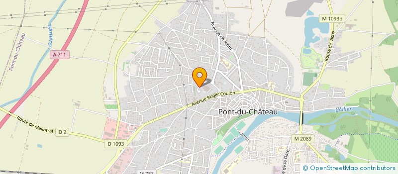 localisation de l'entreprise 879 453 975   PONT-DU-CHATEAU