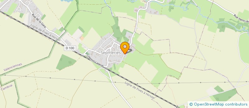 localisation de l'entreprise 879 464 980 à SEPMERIES