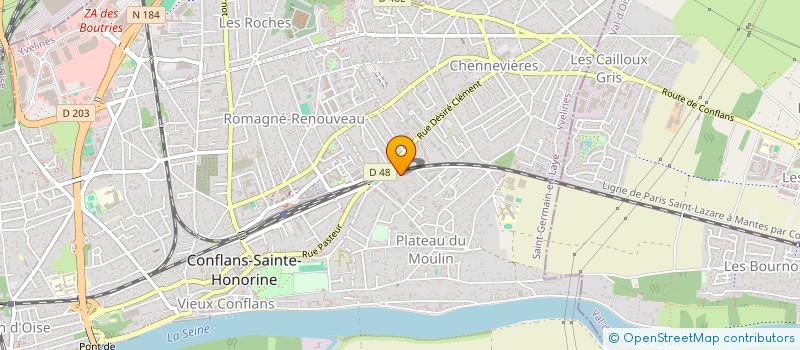 localisation de l'entreprise 879 478 535   CONFLANS-SAINTE-HONORINE