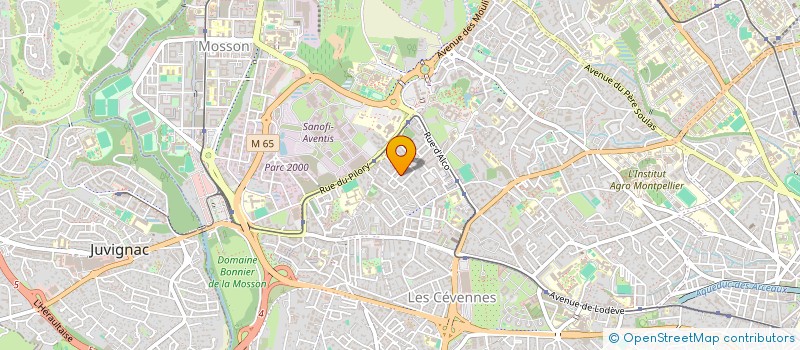 localisation de l'entreprise 879 483 329  à MONTPELLIER
